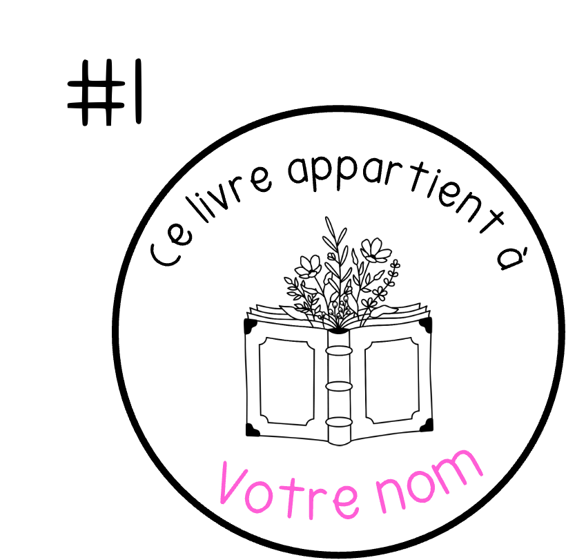 CE LIVRE APPARTIENT À (PERSONNALISÉ)