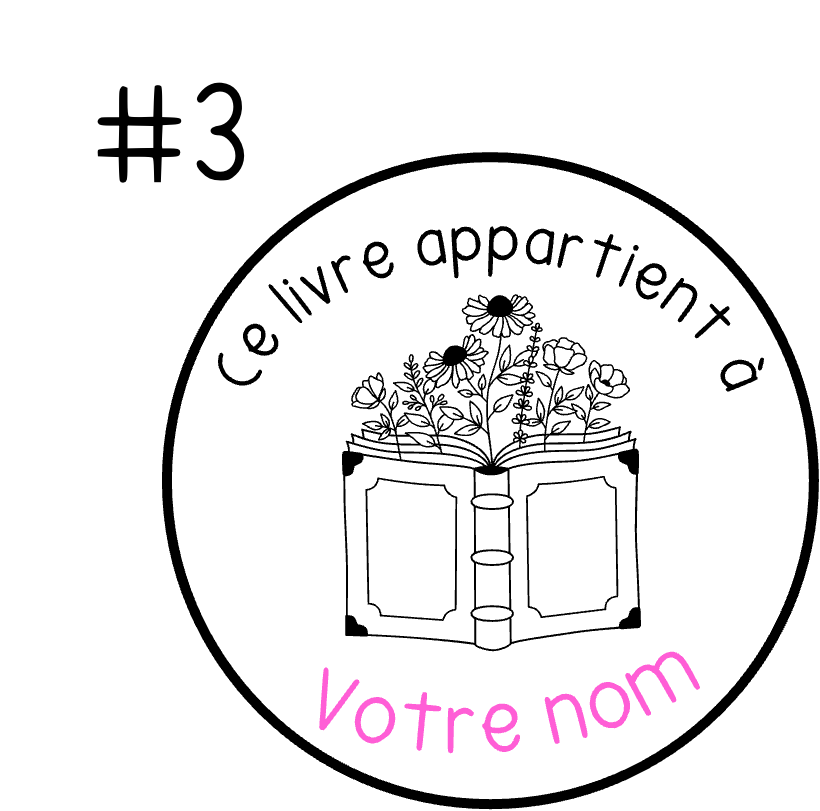 CE LIVRE APPARTIENT À (PERSONNALISÉ)