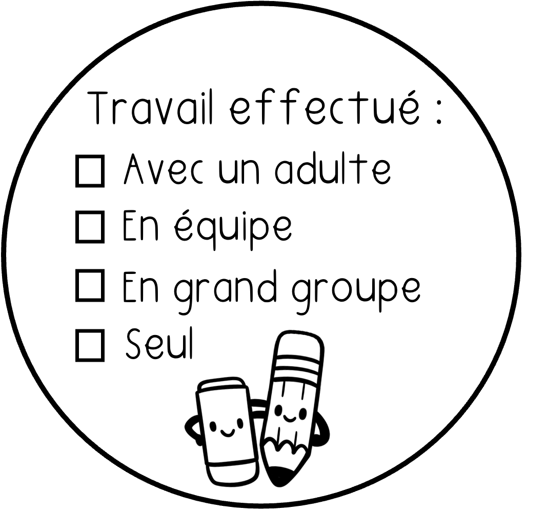 TRAVAIL EFFECTUÉ