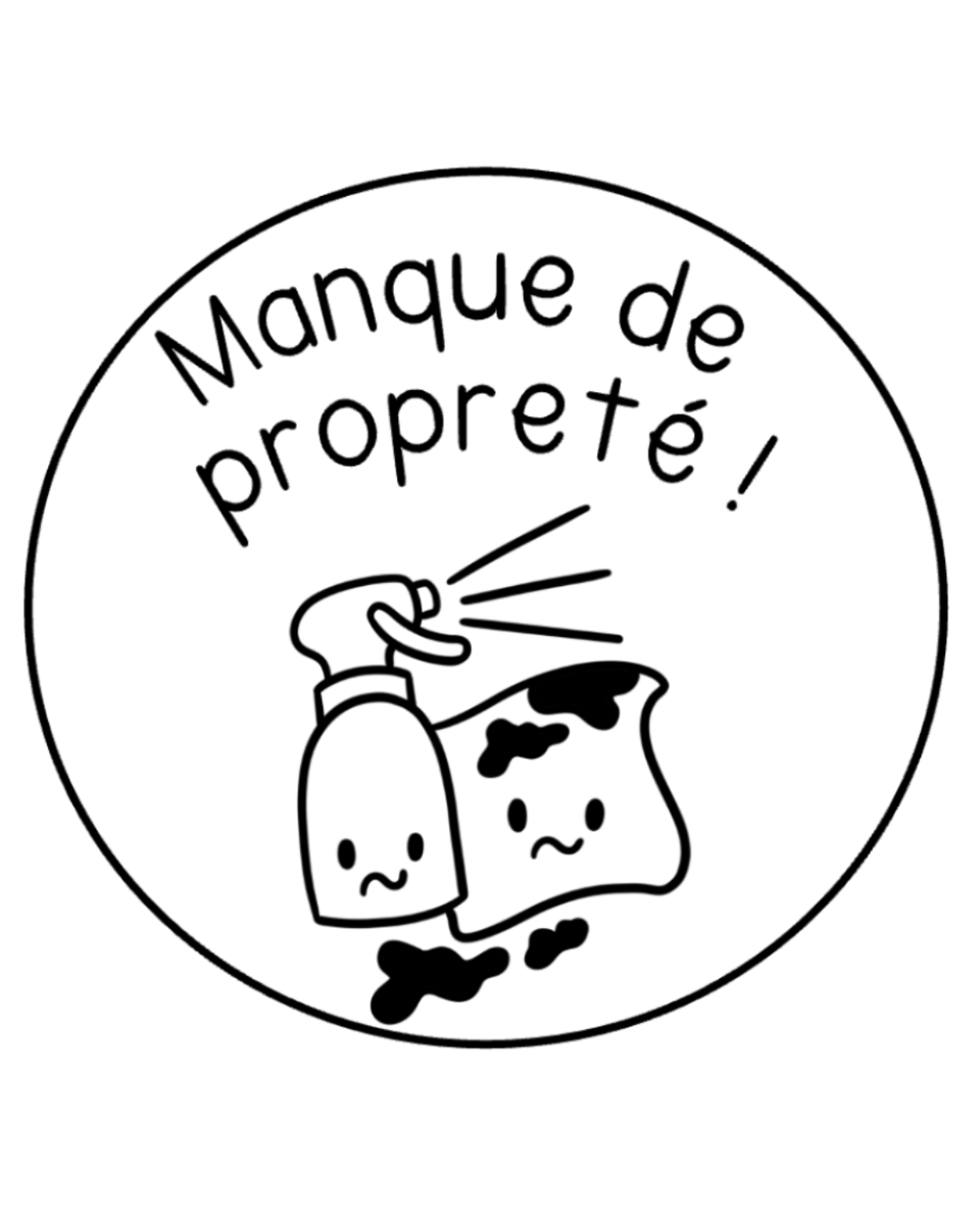 Manque de propreté