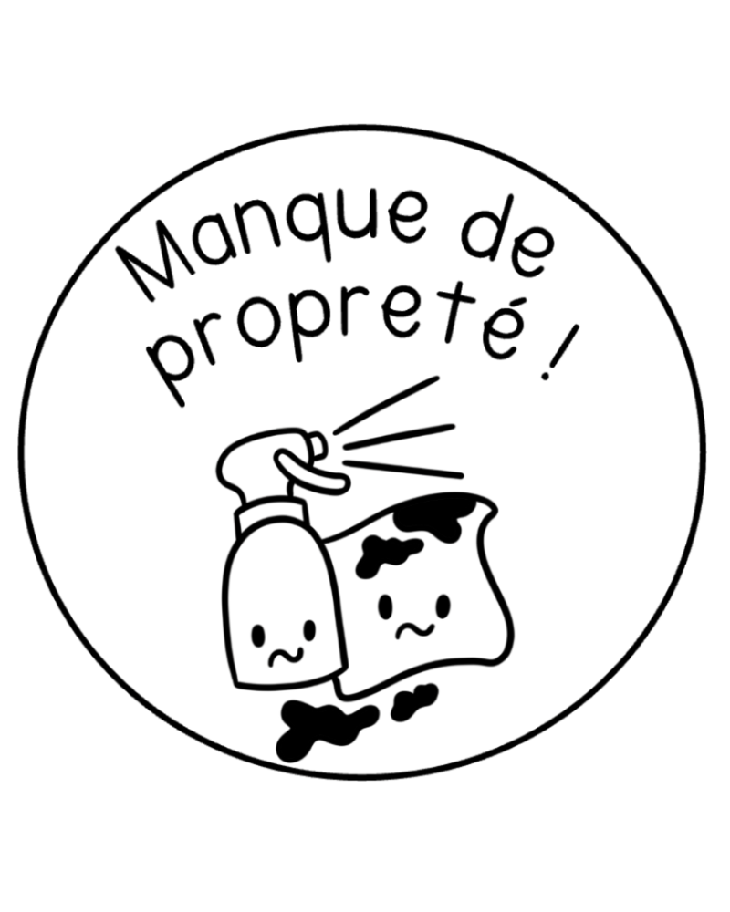 Manque de propreté