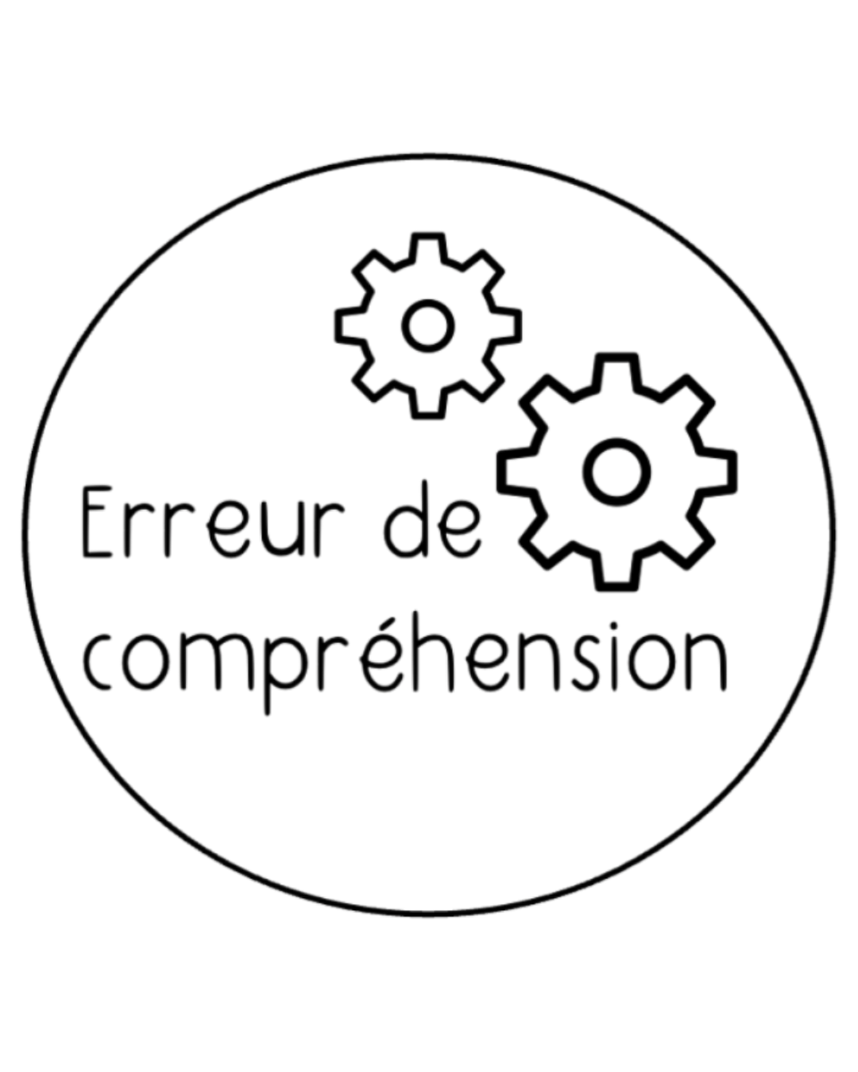 Erreur de compréhension