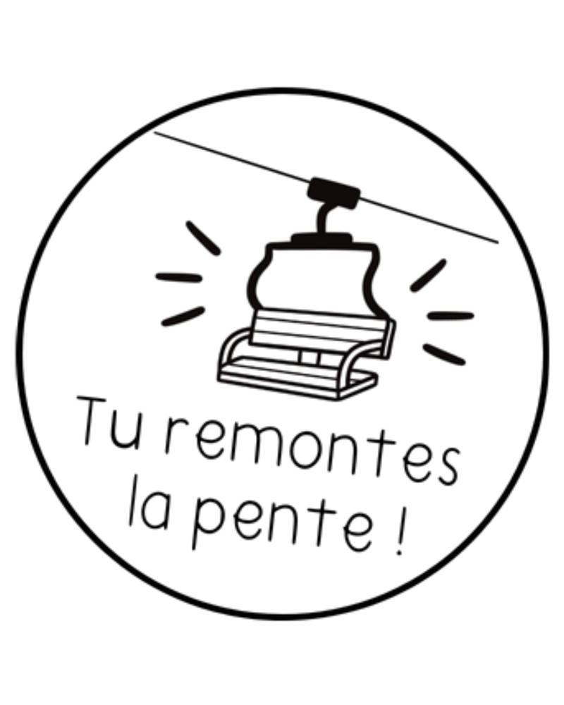 Tu remontes la pente